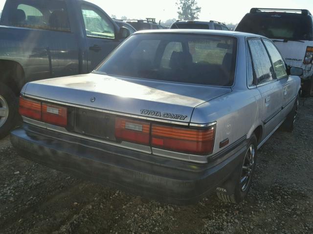 JT2SV21E1K3365300 - 1989 TOYOTA CAMRY DLX SILVER photo 4