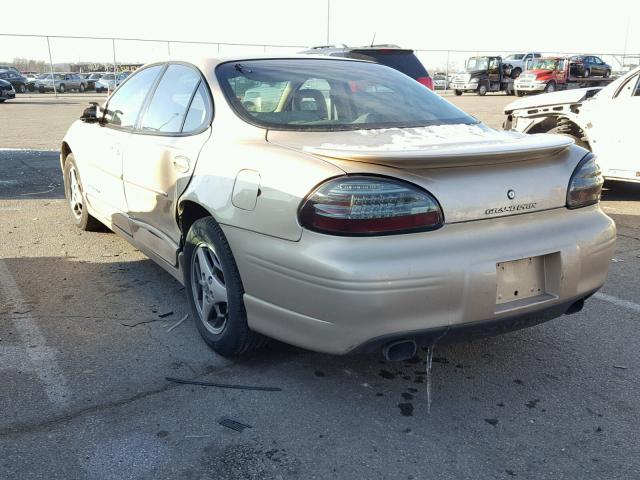 1G2WP52K43F108225 - 2003 PONTIAC GRAND PRIX GOLD photo 3