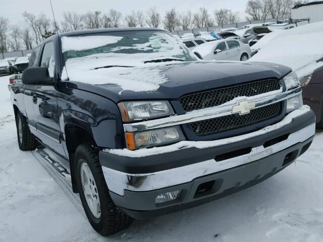 1GCEK19B35Z348629 - 2005 CHEVROLET SILVERADO BLACK photo 1