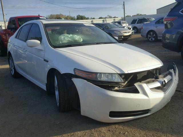 19UUA66295A074126 - 2005 ACURA TL WHITE photo 1