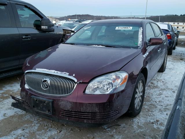 1G4HP57257U212166 - 2007 BUICK LUCERNE CX RED photo 2