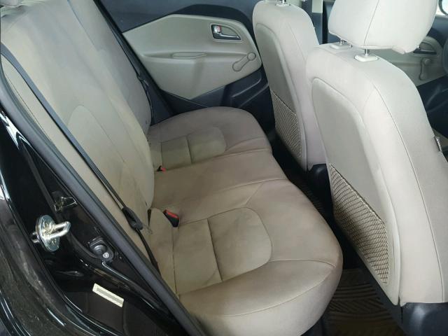 KNADM4A33F6449844 - 2015 KIA RIO LX Սև լուսանկար 6