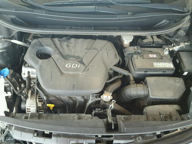 KNADM4A33F6449844 - 2015 KIA RIO LX Սև լուսանկար 7