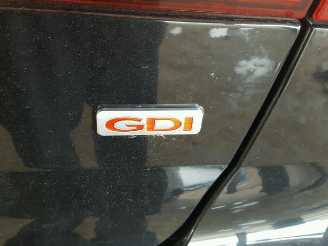 KNADM4A33F6449844 - 2015 KIA RIO LX Սև լուսանկար 9