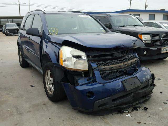 2CNDL13F286011708 - 2008 CHEVROLET EQUINOX LS BLUE photo 1