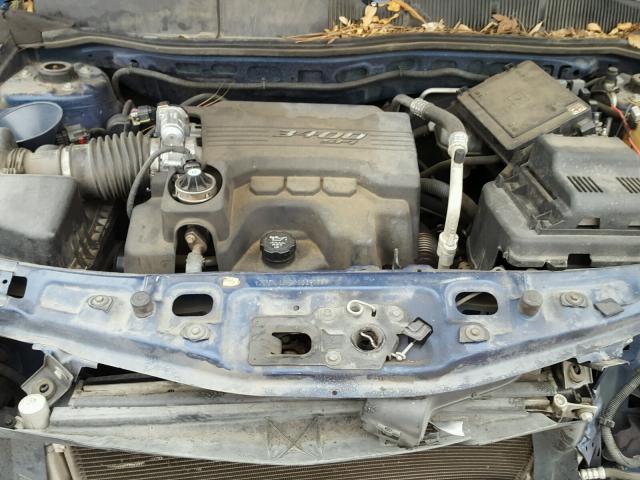 2CNDL13F286011708 - 2008 CHEVROLET EQUINOX LS BLUE photo 7