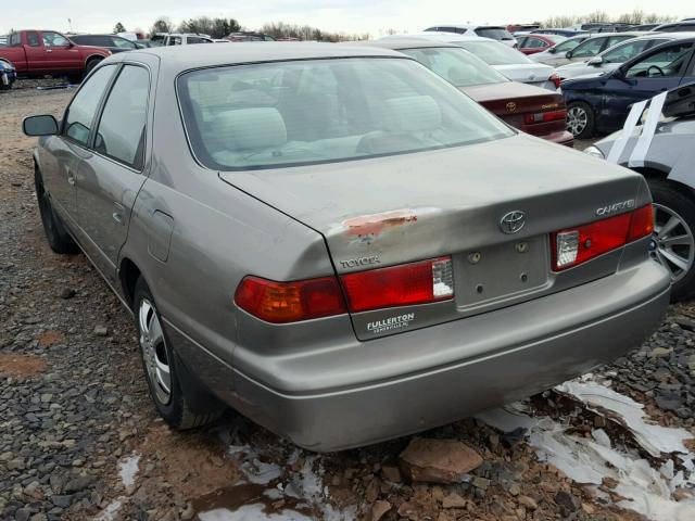 4T1BG22K01U059294 - 2001 TOYOTA CAMRY CE TAN photo 3