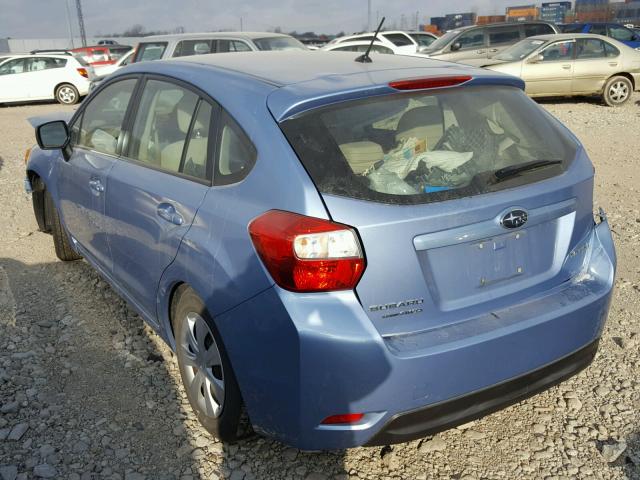 JF1GPAA69CH204004 - 2012 SUBARU IMPREZA BA BLUE photo 3