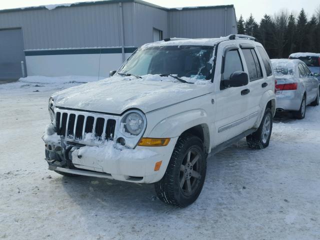 1J4GL58K37W506139 - 2007 JEEP LIBERTY LI WHITE photo 2