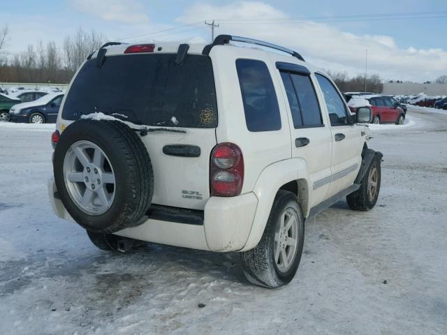 1J4GL58K37W506139 - 2007 JEEP LIBERTY LI WHITE photo 4