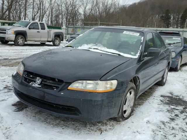 1HGCG5554XA163492 - 1999 HONDA ACCORD EX BLACK photo 2