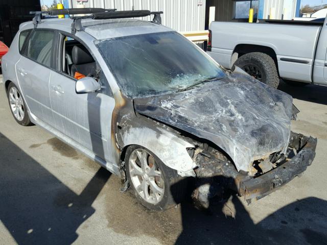 JM1BK344671772962 - 2007 MAZDA 3 HATCHBAC SILVER photo 1