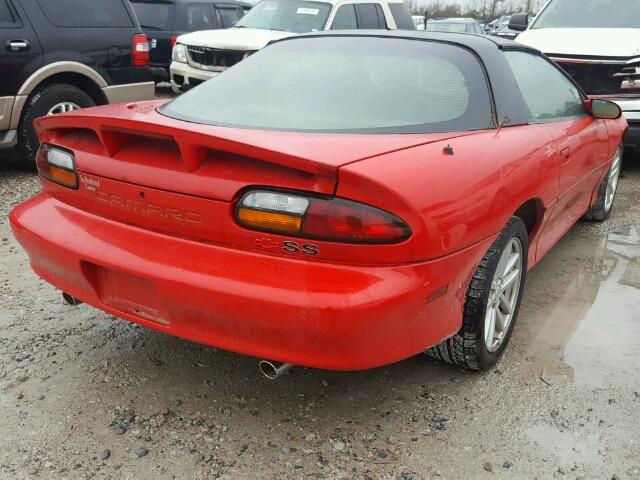 2G1FP22G122170373 - 2002 CHEVROLET CAMARO Z28 RED photo 4