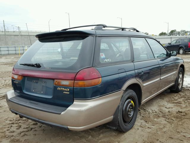 4S3BG6857X7617680 - 1999 SUBARU LEGACY OUT GREEN photo 4