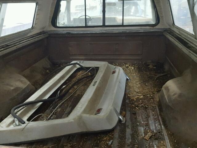 2FTEF14Y9FCA73105 - 1985 FORD F150 BROWN photo 9