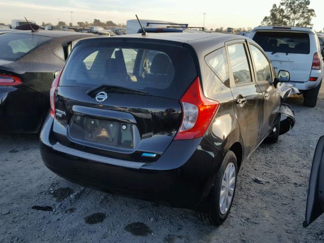 3N1CE2CP6EL413119 - 2014 NISSAN VERSA NOTE BLACK photo 4