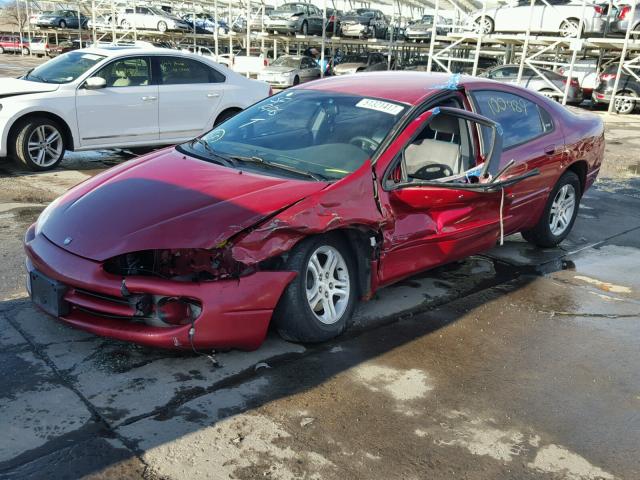 2B3HD56J7WH139729 - 1998 DODGE INTREPID E RED photo 2