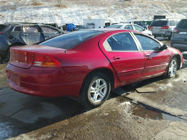 2B3HD56J7WH139729 - 1998 DODGE INTREPID E RED photo 4