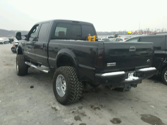 1FTWW31P87EA04252 - 2007 FORD F350 SRW S BLACK photo 3