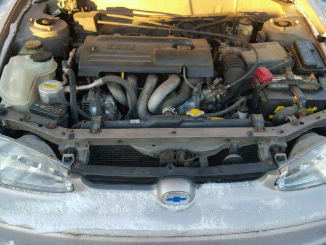 1Y1SK52821Z448168 - 2001 CHEVROLET GEO PRIZM 银色 照片 7