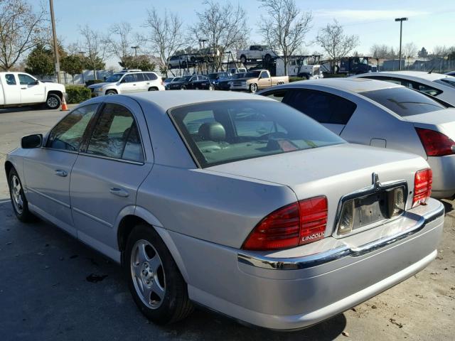 1LNHM87A51Y679038 - 2001 LINCOLN LS SILVER photo 3