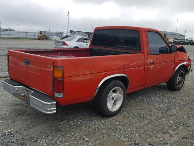 1N6SD11S0NC311580 - 1992 NISSAN TRUCK SHOR RED photo 4