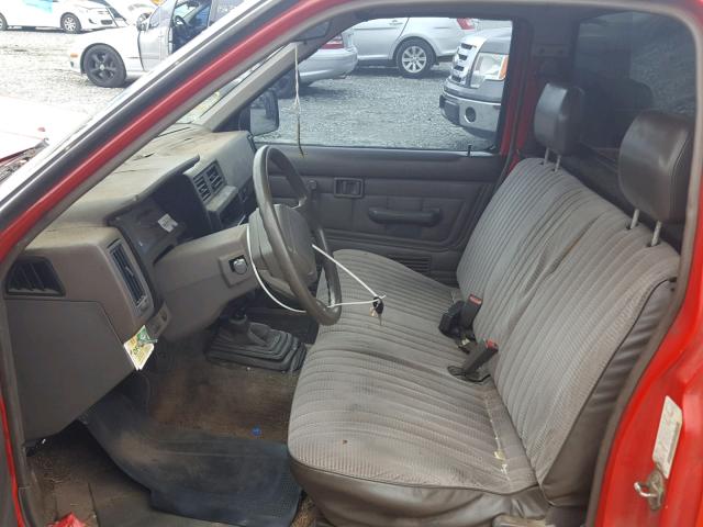 1N6SD11S0NC311580 - 1992 NISSAN TRUCK SHOR RED photo 5