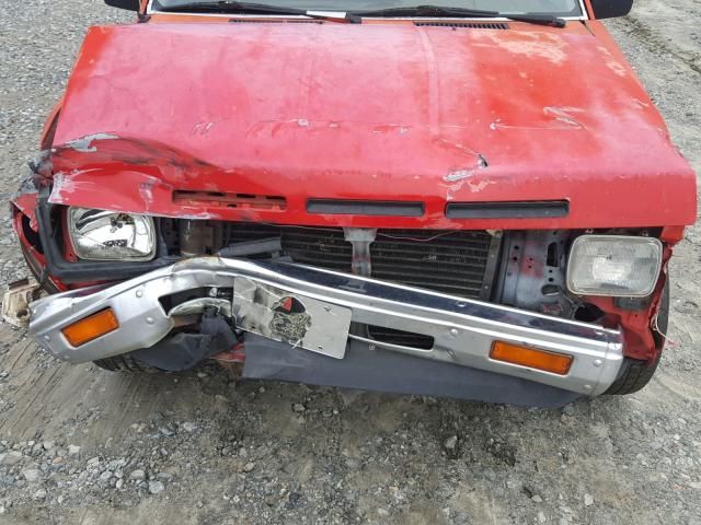1N6SD11S0NC311580 - 1992 NISSAN TRUCK SHOR RED photo 7