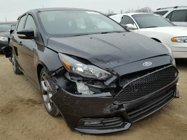 1FADP3L90HL334005 - 2017 FORD FOCUS ST BLACK photo 1