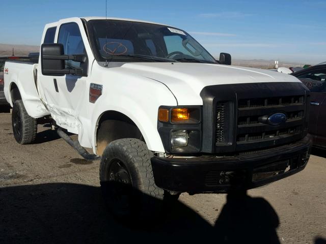 1FTSX31R08ED46082 - 2008 FORD F350 SRW S WHITE photo 1