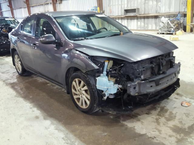 JM1BL1V78C1605913 - 2012 MAZDA 3 I GRAY photo 1