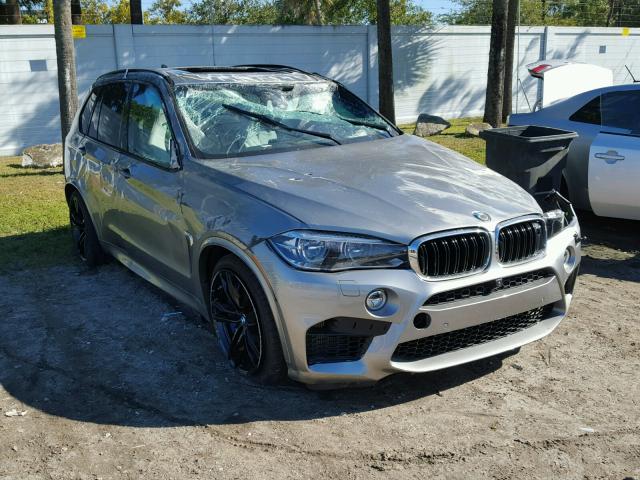 5YMKT6C57J0Y83243 - 2018 BMW X5 M GRAY photo 1