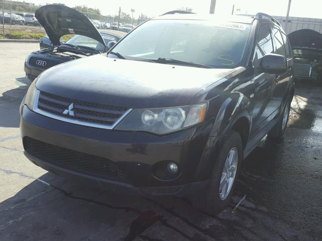 JA4LS21W79Z003020 - 2009 MITSUBISHI OUTLANDER BLACK photo 2