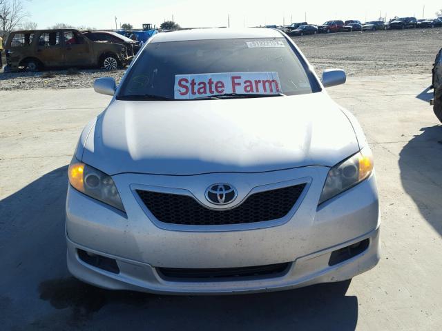 4T1BE46KX9U406489 - 2009 TOYOTA CAMRY BASE SILVER photo 9