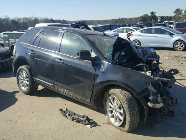 2FMDK36C08BB46855 - 2008 FORD EDGE SE BLACK photo 1