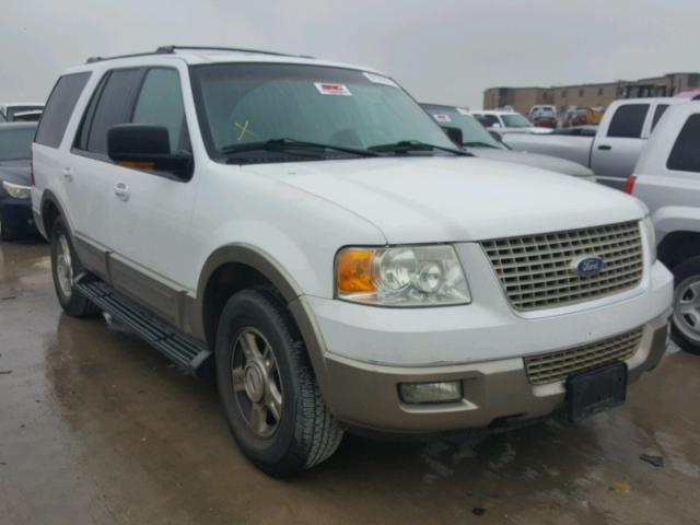 1FMFU17L53LB23599 - 2003 FORD EXPEDITION WHITE photo 1