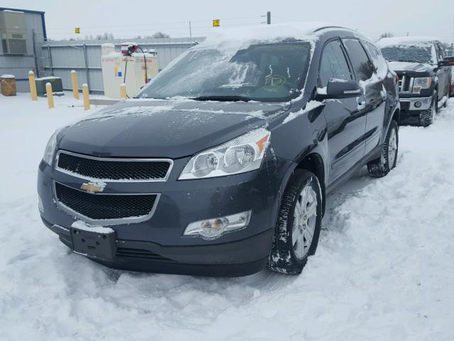 1GNLVFED2AJ263087 - 2010 CHEVROLET TRAVERSE L GRAY photo 2