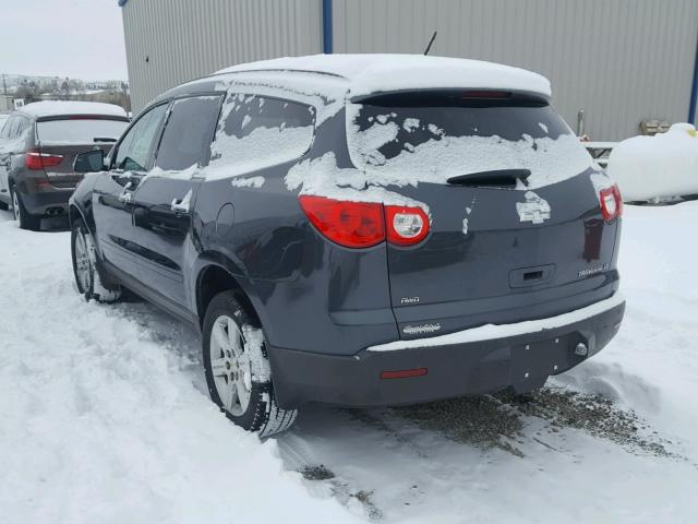 1GNLVFED2AJ263087 - 2010 CHEVROLET TRAVERSE L GRAY photo 3