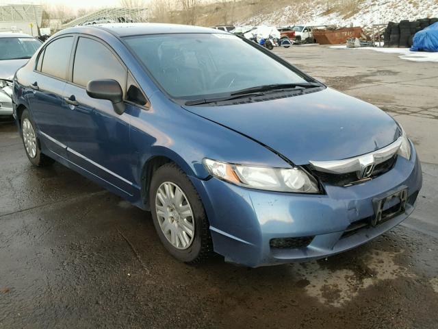 19XFA1F35AE081357 - 2010 HONDA CIVIC VP BLUE photo 1