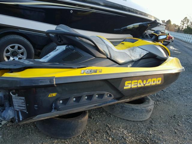 YDV50811E909 - 2009 SEAD GTX YELLOW photo 9