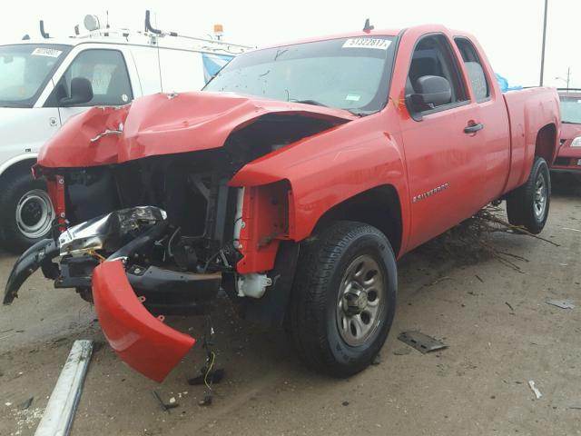 1GCEC19CX9Z116265 - 2009 CHEVROLET SILVERADO RED photo 2