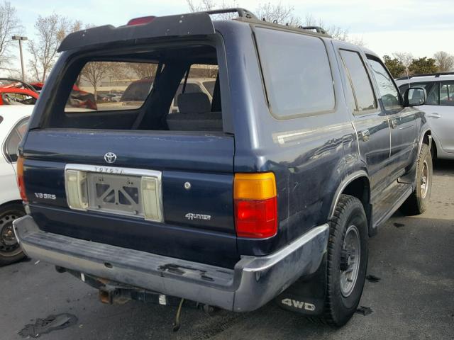 JT3VN39W2S0216410 - 1995 TOYOTA 4RUNNER VN BLUE photo 4