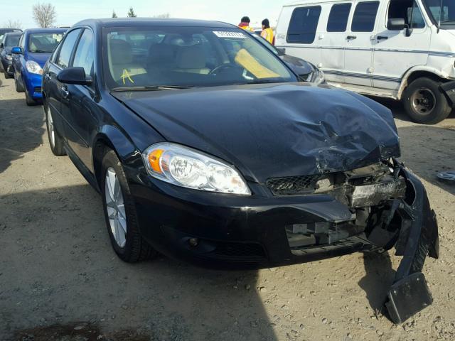 2G1WC5E39C1161126 - 2012 CHEVROLET IMPALA LTZ BLACK photo 1