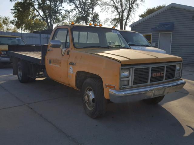 1GDHC34M7GJ527302 - 1986 GMC C3500 YELLOW photo 1