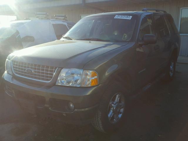 1FMZU63K94ZA37895 - 2004 FORD EXPLORER X GREEN photo 2