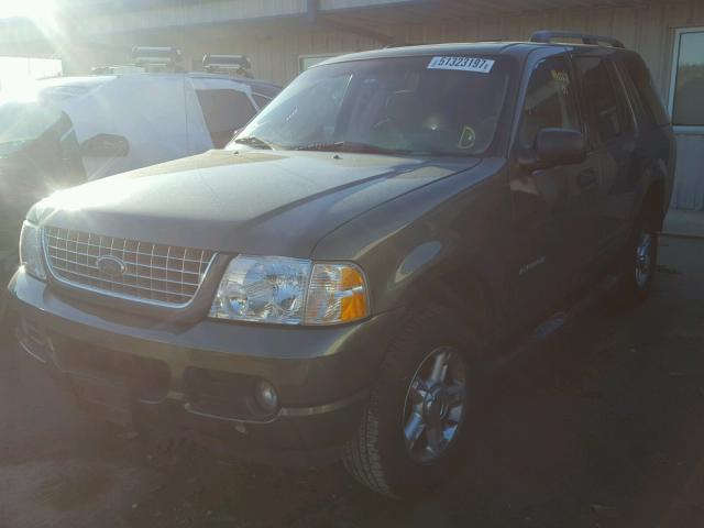 1FMZU63K94ZA37895 - 2004 FORD EXPLORER X GREEN photo 2