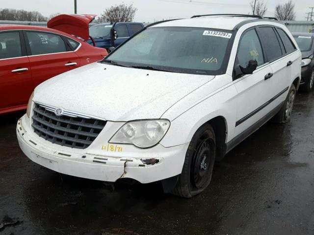 2A8GM48L17R110489 - 2007 CHRYSLER PACIFICA WHITE photo 2