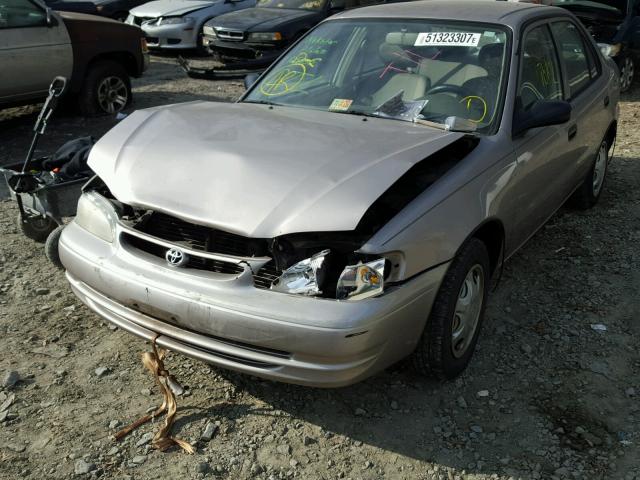 2T1BR12E3XC145269 - 1999 TOYOTA COROLLA VE TAN photo 2