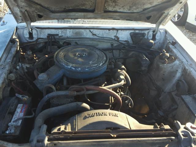 9K92T218912 - 1979 FORD FAIRMONT WHITE photo 7