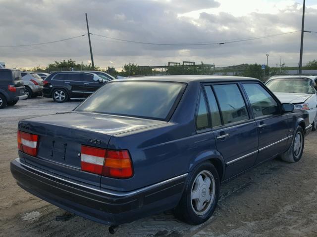 YV1KS9500P0029597 - 1993 VOLVO 960 BLUE photo 4